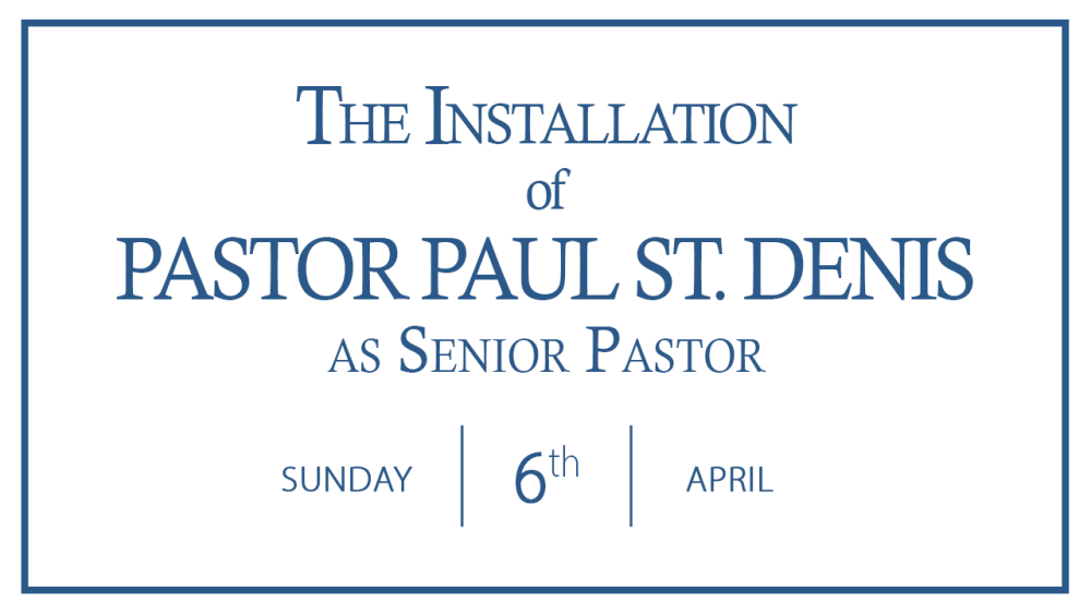 Installation Sunday: Honorable Work